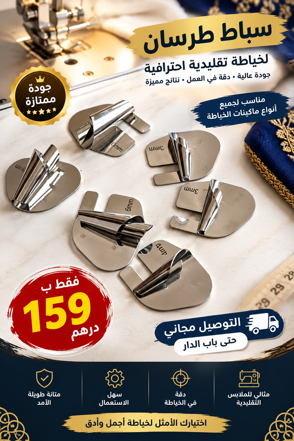 عبوة من 6 قطع لدواسات الأورلي